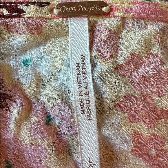 Free People button down dress size L - Picture 4 of 7